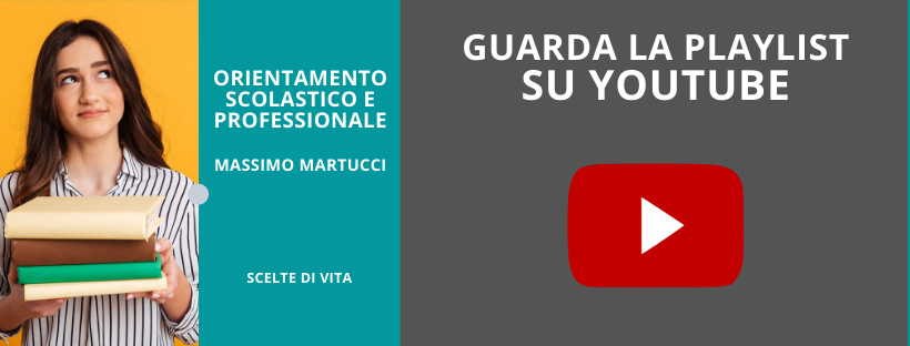 PLaylist Youtube su orientamento scolastico e professionale
